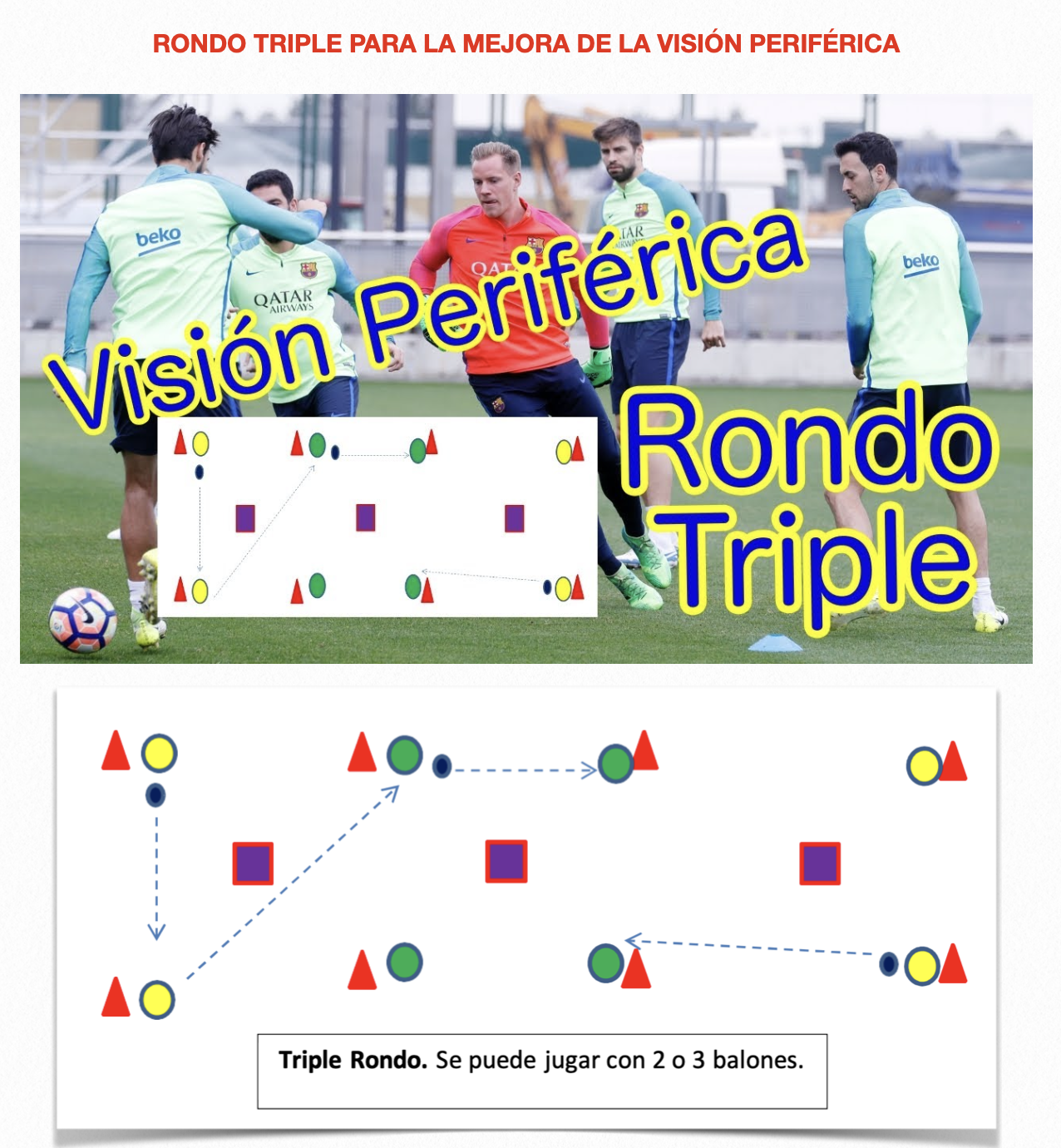 Metodología del Fútbol: Métodos de Entrenamiento aplicados al Fútbol.